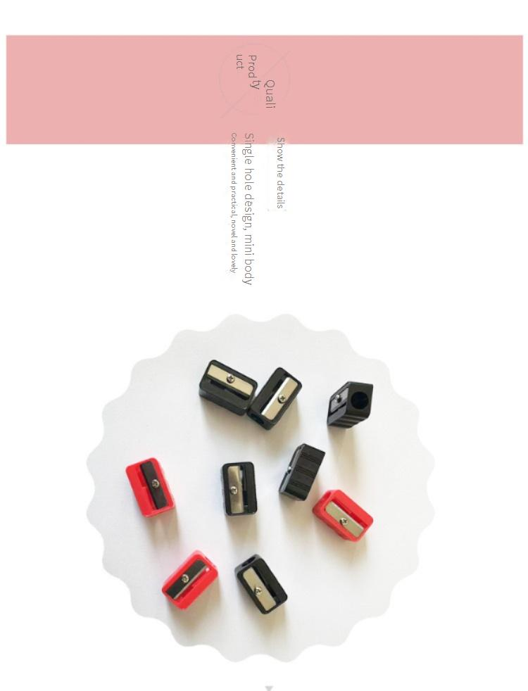 Manual Pencil Sharpener - Compact & Durable Plastic Sharpener For School, Office & Home Use_voghion.com