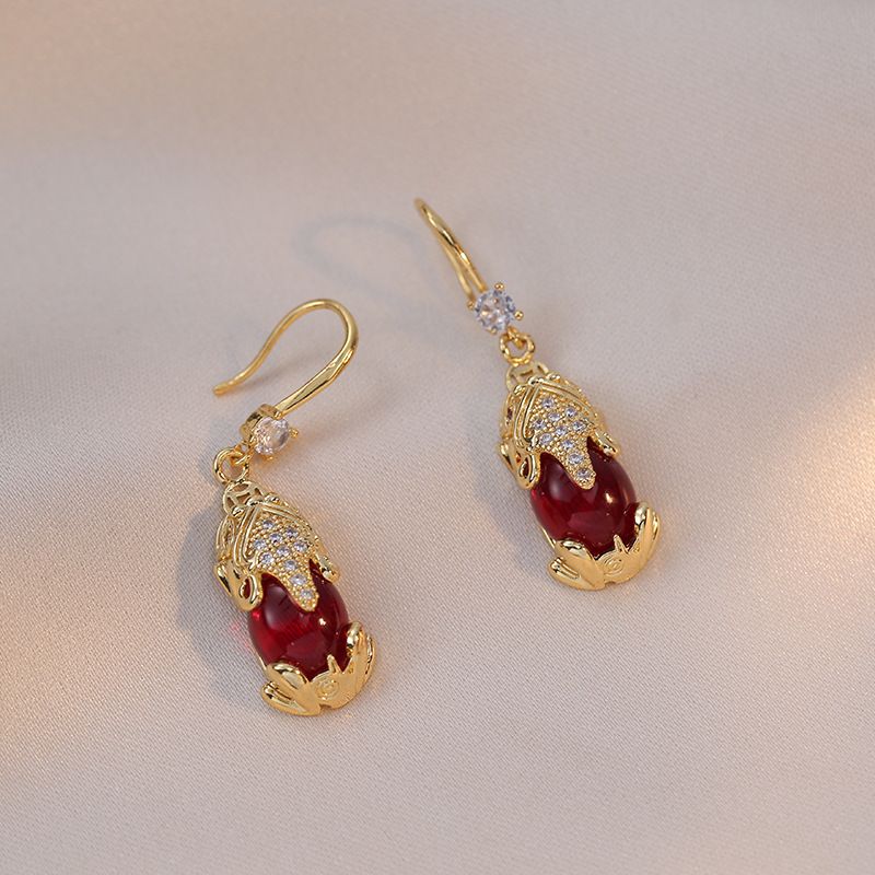 Xiupi ketting, vrouwelijke ins, gelukkige overdracht, kleurloos, luxe, mode, net rode halsketting, beplating met echte gouden korte halsketting_voghion.com