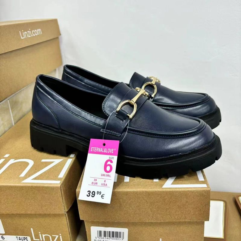 Damenschuhe bequeme Halbschuhe kleine Schuhe Damenschuhe im britischen Stil_voghion.com