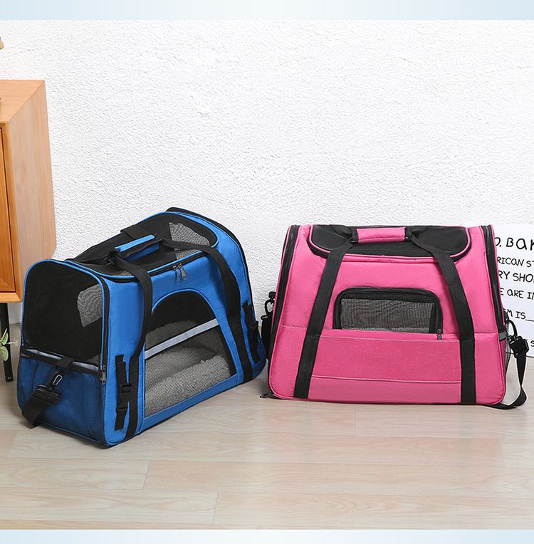 Tragbare kleine Outdoor-Tasche aus Oxford-Stoff für Katzen, faltbar, für Haustiere, große Kapazität_voghion.com