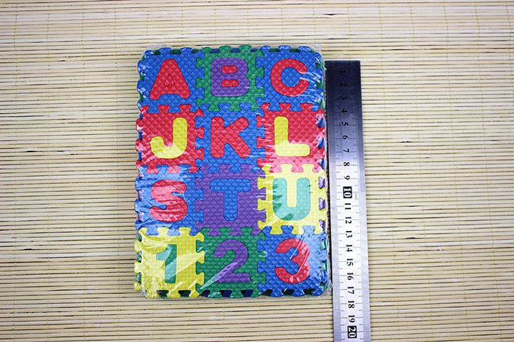 Giocattoli per bambini Giocattoli educativi per bambini Puzzle alfanumerico in schiuma da 36 pezzi, versione spessa_voghion.com