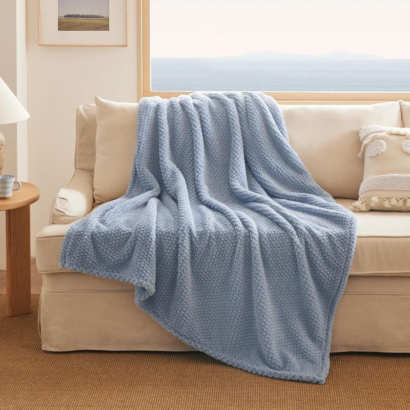 Soft Blanket Sofa Blanket Fluffy Plush Blanket Bed Blanket Comfortable Solid Christmas Blanket Decorative Gift Blanket Pet Blanket_voghion.com