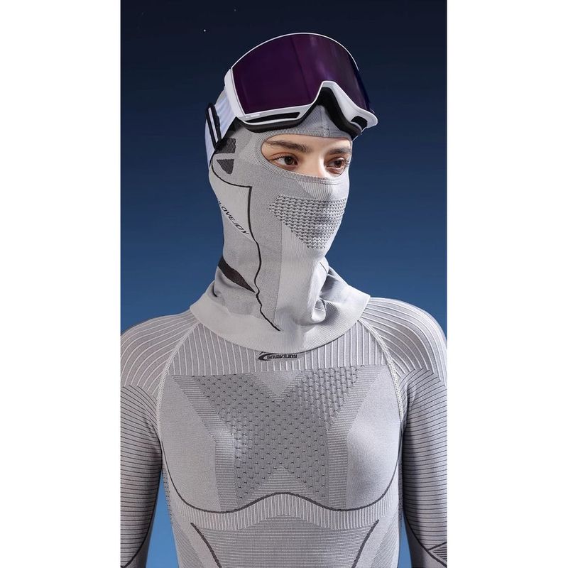 Skimaske Warme Kopfbedeckung Radfahren Winter Herren Kältebeständig Motorrad Winddicht Helm Liner Innenhut_voghion.com