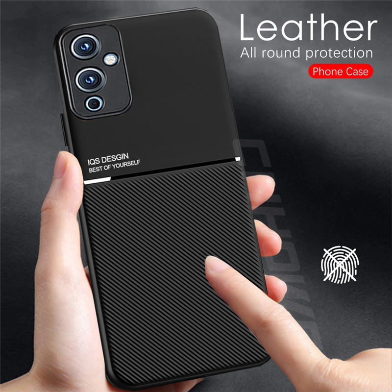 Magnetische Leather Soft Silicone Case Voor Oneplus 7 8 9 10 T Pro One Plus 1 + 9 Pro 9RT 10T 8T 7T Shockproof Bumper TPU Back Cover_voghion.com