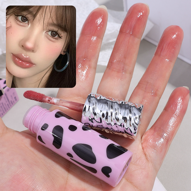 Mirror dye lip gloss waterproof moisturizing liquid lipstick durable transparent jelly sexy red lip gloss Kore_voghion.com