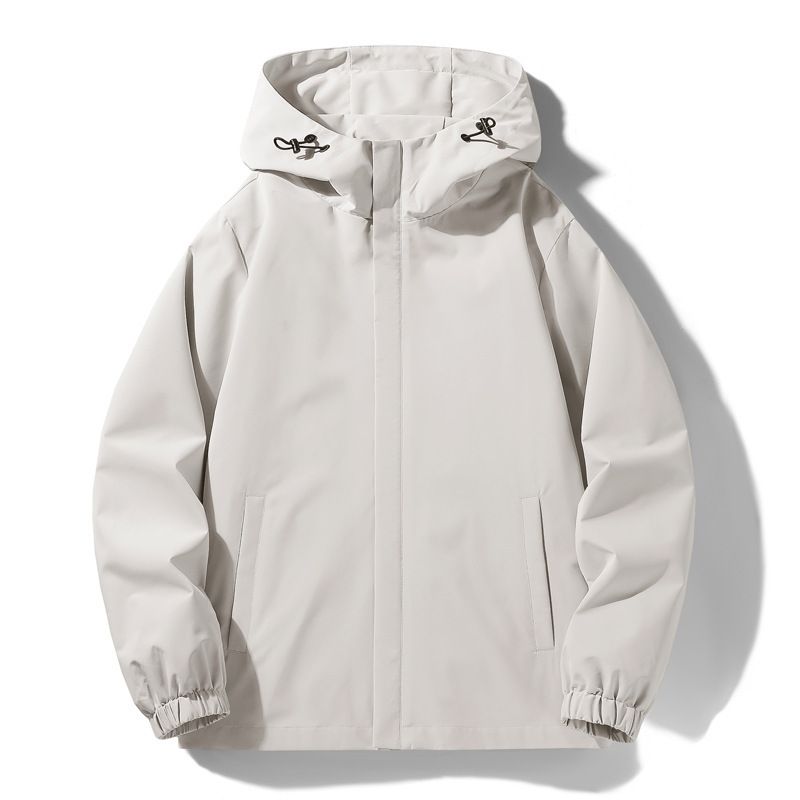 Nuova giacca softshell antivento impermeabile primaverile e autunnale, acquisto di gruppo, stile coppia, con cappuccio, funzionale per escursioni all'aperto_voghion.com