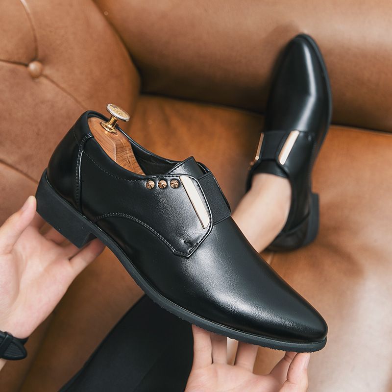 Herren Business Casual Dress Oxfords Formelle Schnürschuhe für Büro, Partys und den Alltag_voghion.com