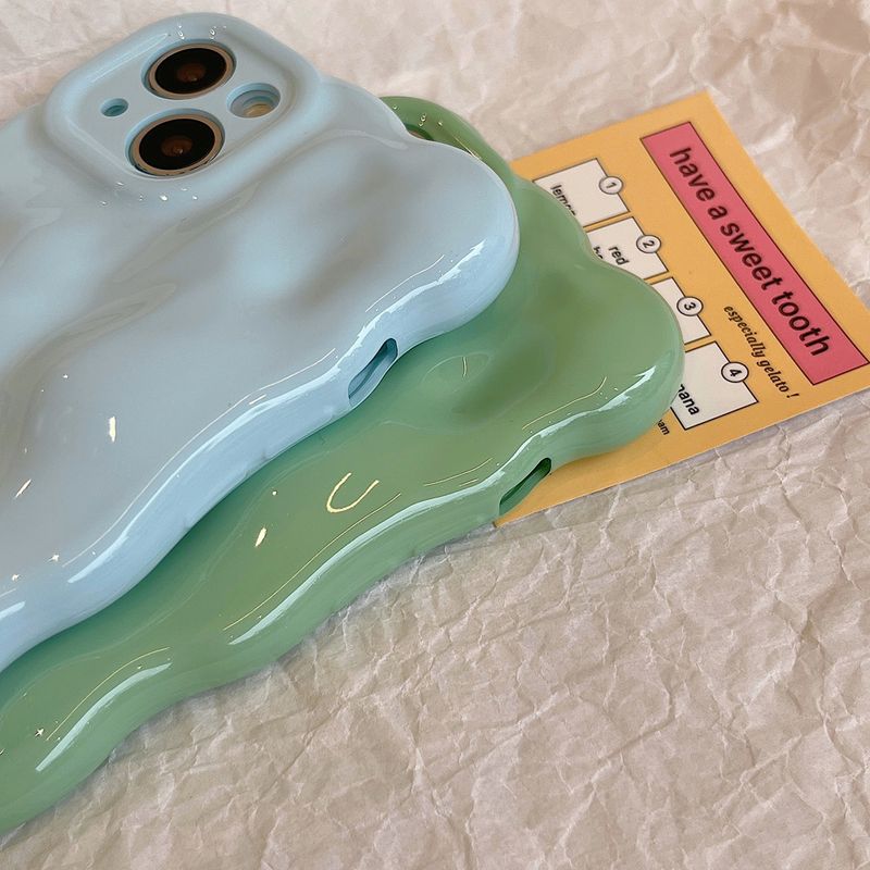 Mobile phone case solid color macaron suitable for iPhone15pro max mobile phone case Apple 13 electroplating 14 soft shell 11_voghion.com