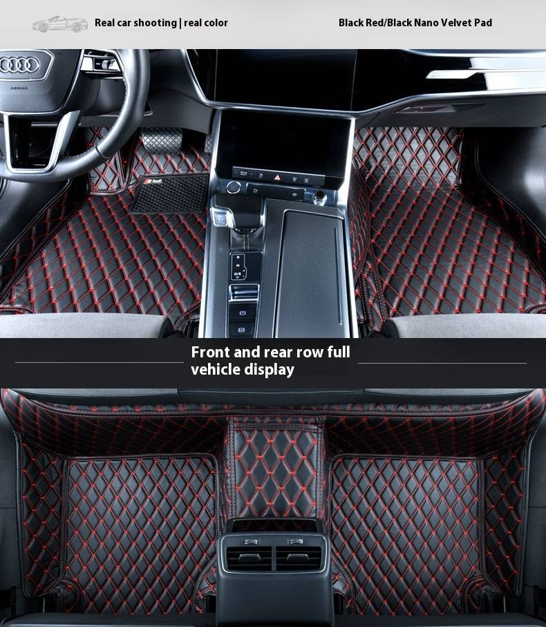 Tapis de sol de voiture Audi A3 A4 A4l A6l Q3 Q4 etron Q5L, moquettes de voiture_voghion.com