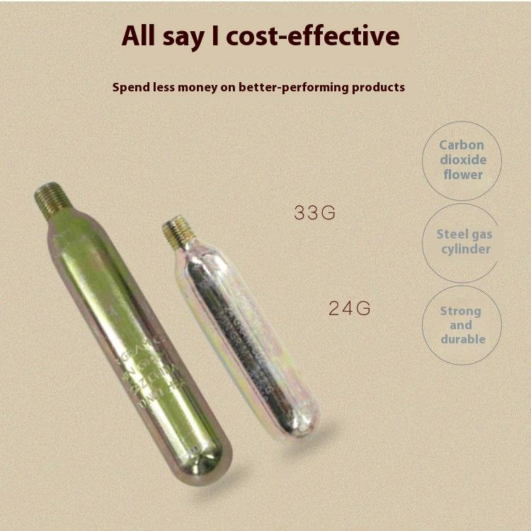 CO2 palack 45gr / 60cc motoros mellény utántöltő UCHOOSE D modell légzsákos hipica biztonsági mellényhez_voghion.com