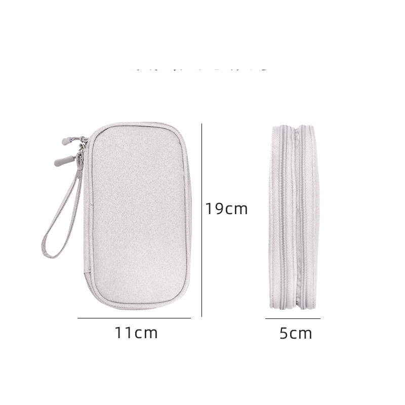 Genți de depozitare, organizator tehnic, husă multifuncțională pentru cabluri, încărcătoare, căști, unități USB, hard disk_voghion.com