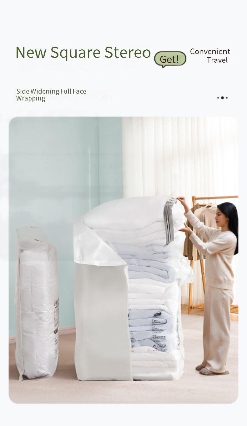 Sacchetto di compressione sottovuoto, trapunta ad aria libera, sacco di stoccaggio per indumenti, trapunta, sacco di stoccaggio tridimensionale, sacco per trasloco_voghion.com