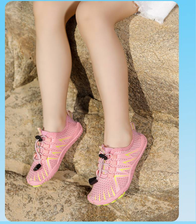 Eltern-Kind-Strandschwimmschuhe, Freizeitsport, Fitness, Springseil, rutschfest, atmungsaktiv, Barfußschuhe, Outdoor, Wandern, Klettern_voghion.com