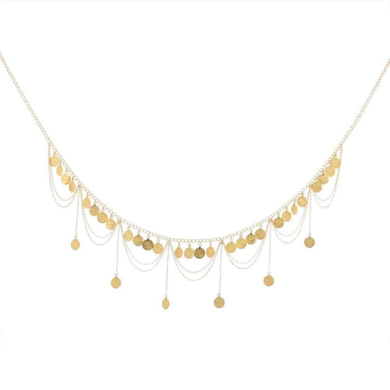 New Bohemian Waist Chain Hanfu European and American New Coin Tassel Waist Accessories Women's Exotic Belly Dance Waist Accessories_voghion.com