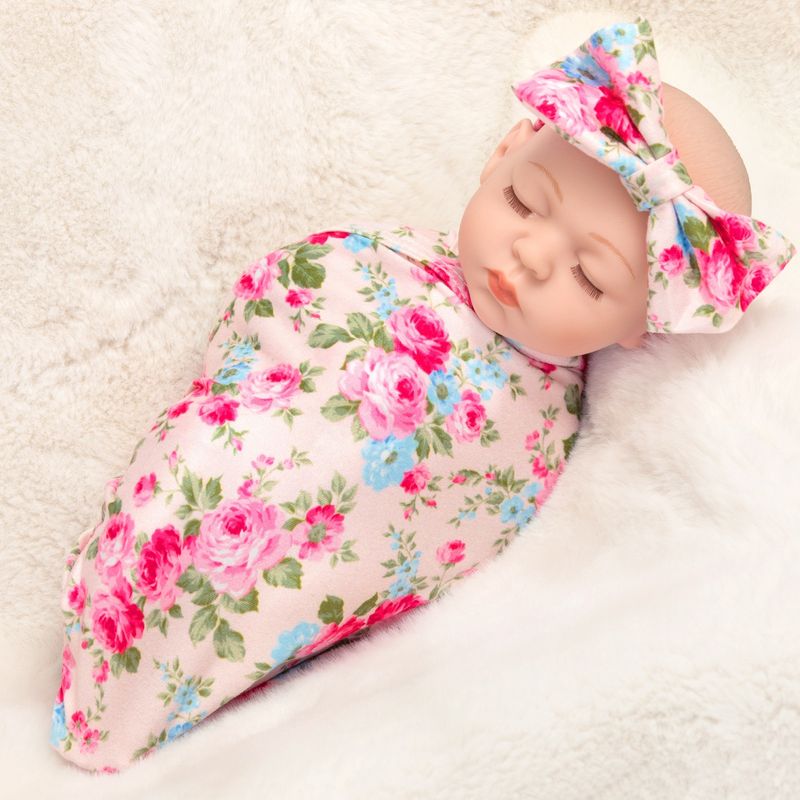 Reborn Puppe Spielzeug Weiche Gummi Baby Mädchen Puppe Geschenk Vinyl Puppe Puppe Vibrato Versorgung_voghion.com