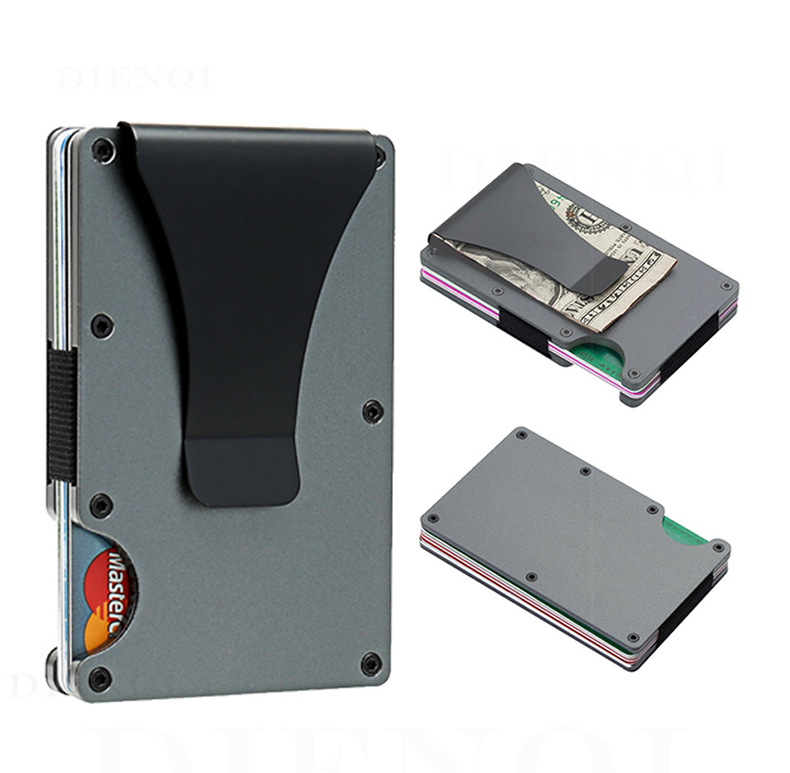 RFID Creditcardhouder Koolstofvezel Kaarthouder Anti-demagnetisatie Heren Multifunctionele Portemonnee Kaarthouder Kaarthouder Kaarthouder Kaarthouder Anti-diefstal_voghion.com