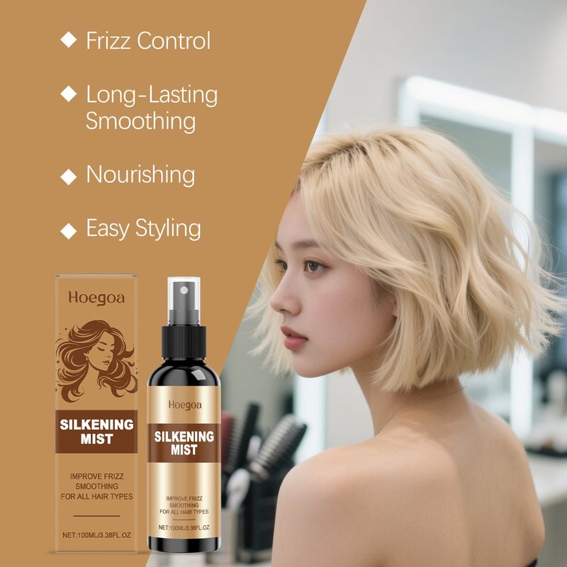 HOEGOA Spray pflegt natürliches, weiches und glattes Haar, Glanzpflege_voghion.com