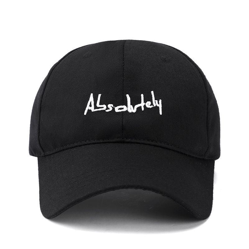 Black Baseball Cap Men, Spring And Autumn Fashion Outdoor Sports Casual Duckbill Cap, Street Trend Sun Protection Hat,_voghion.com