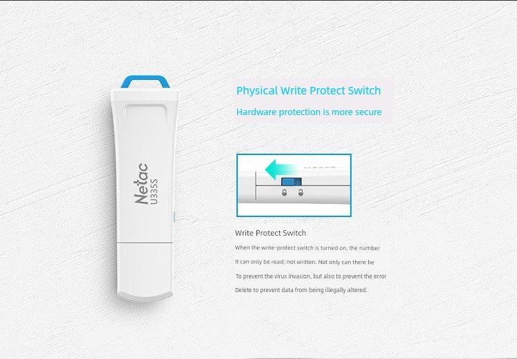 Langke 128G High-Speed USB3.0 Schreibschutzschalter U336 Anti-Virus U352 S USB Flash Creative 128gu Disk_voghion.com
