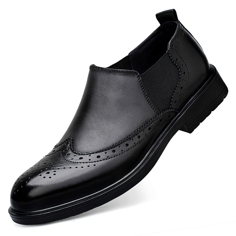 Herrenschuhe aus Leder mit Krokodilmuster, verzierte Herrenschuhe, lässige und elegante Schuhe für Hochzeiten_voghion.com