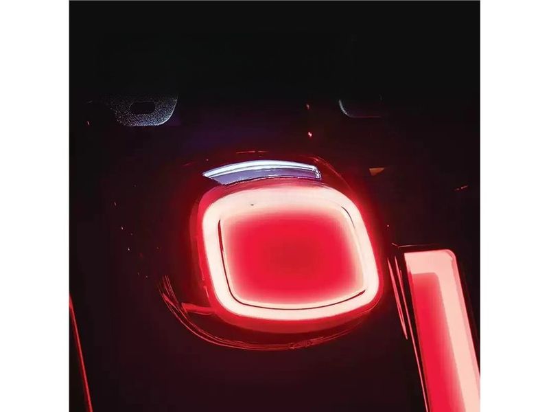 Luz trasera LED para Harley Softail Dyna Touring Sportster XL883 XL1200 1999-2022, luces de freno traseras para motocicleta, luz de circulación DRL_voghion.com