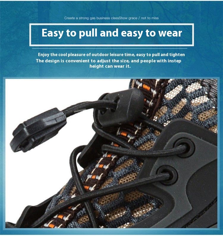Summer Breathable Fishing Non-Slip Wading For Men, Hiking Outdoor Quick-Dry Stream Shoes_voghion.com