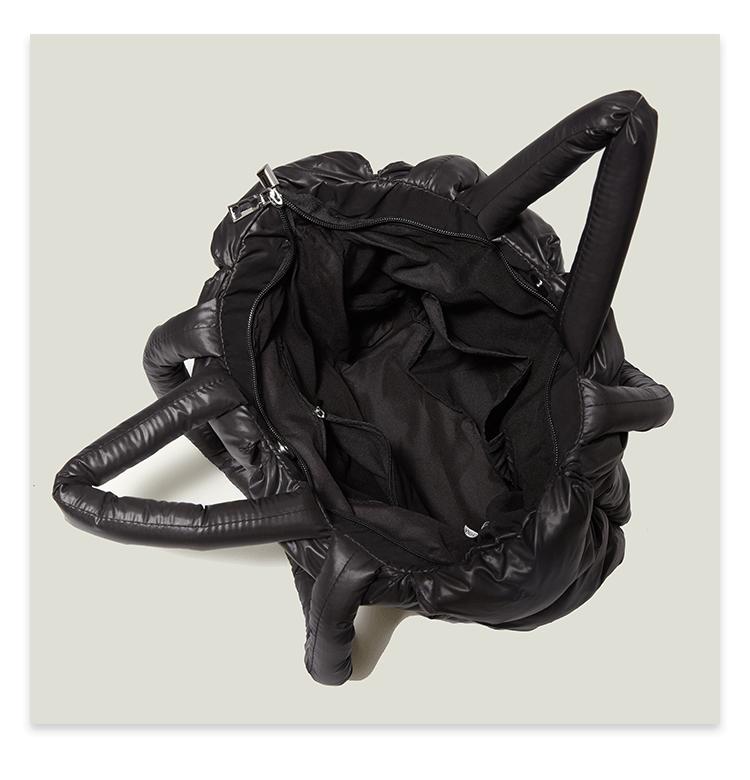 Damentaschen Neue Daunentasche Baumwollhandtasche Damen weiche karierte Baumwollfüllung Umhängetasche Mode einfache Einkaufstasche_voghion.com