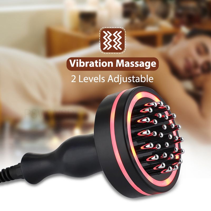 Electric Meridian Brush Heating Health Scraping Device Slimming Body Brush Handheld Guasha Massage Tool Cellulite Massager_voghion.com