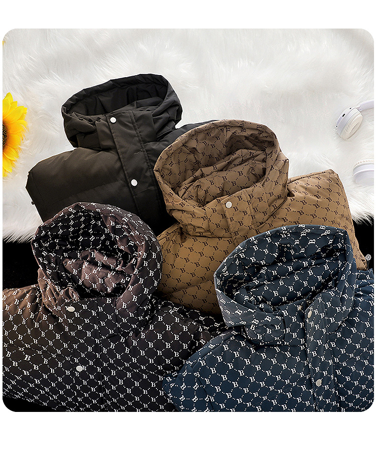 Moška oblačila Nova jopica z zadrgo, kontrastna barva, Y2k stranski šiv, žep, šivanje, črka, vezenje, jakna s kapuco_voghion.com