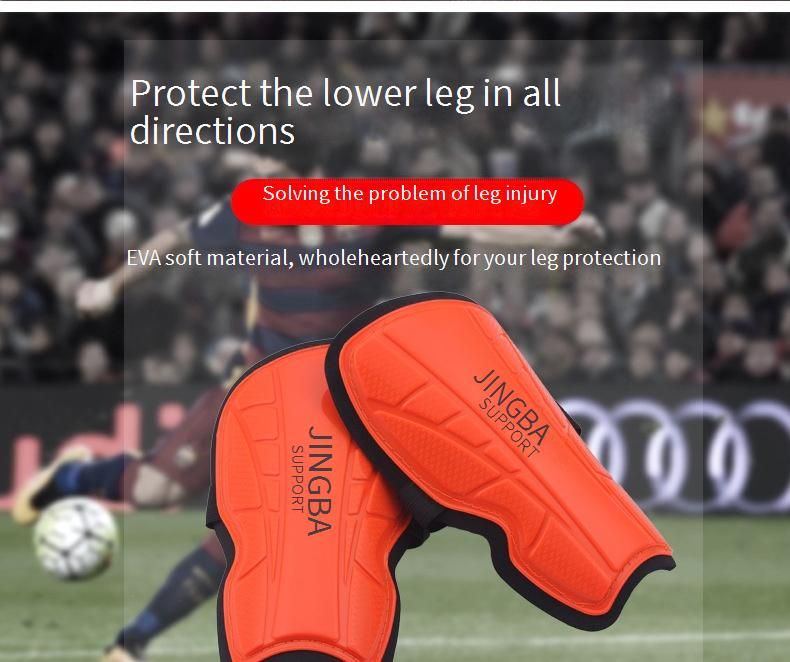 VBOSI Schienbeinschoner für Fußball und Sport – Leichter Aufprallschutz für Jugendliche und Erwachsene – Verstellbare Riemen (S/M/L, Blau/Schwarz/Weiß/Grün/Orange)_voghion.com