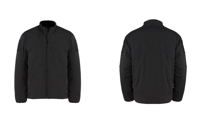 Men's Stand Collar Bomber Jacket - Winter Warm Quilted Flight Coat, Polyester Shell With Faux Silk Cotton Fill (Grey/Black, M/L/Xl/Xxl)_voghion.com