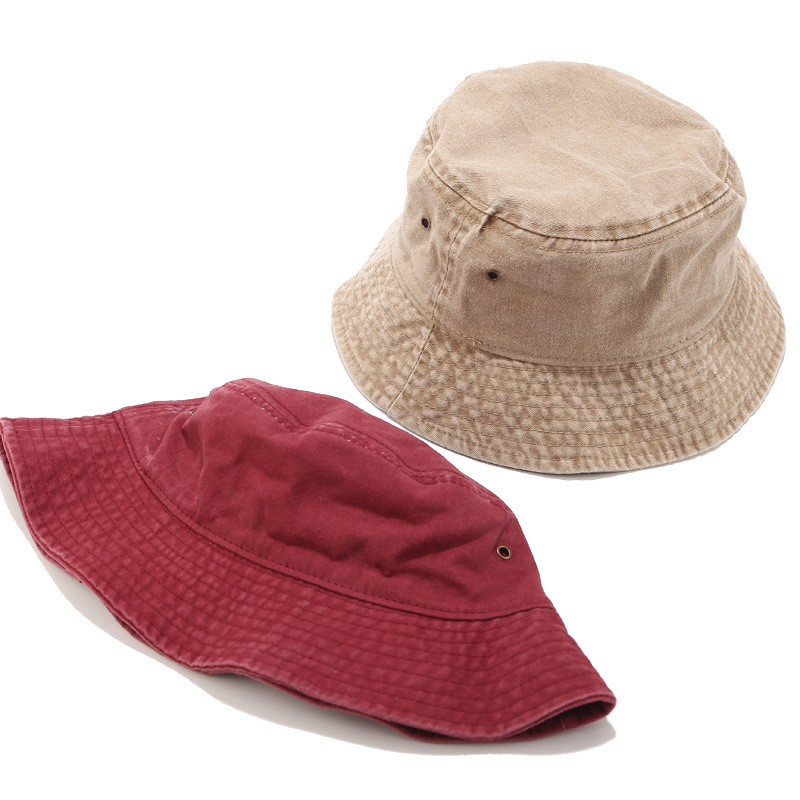 Chapéu de bacia de placa leve lavada para homens e mulheres, chapéu de sol universal para viagens ao ar livre para todas as estações_voghion.com