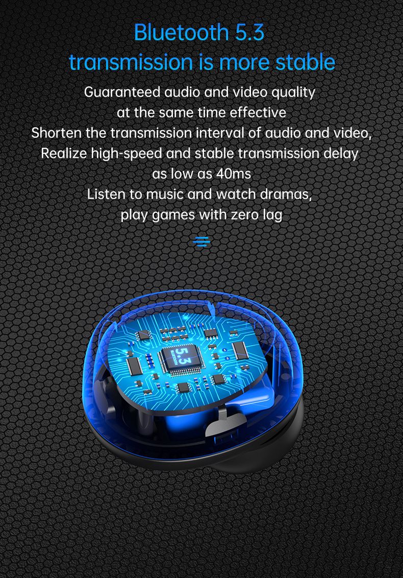 New Private Model DX-03 Mechanical Metal Sensing TWS Noise Reduction Low Delay Wireless Bluetooth 5.3 Earphones_voghion.com