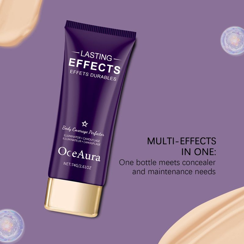 OceanAura Ivory White Moisturizing, Refreshing, Non Sticking, Natural Makeup Concealer_voghion.com