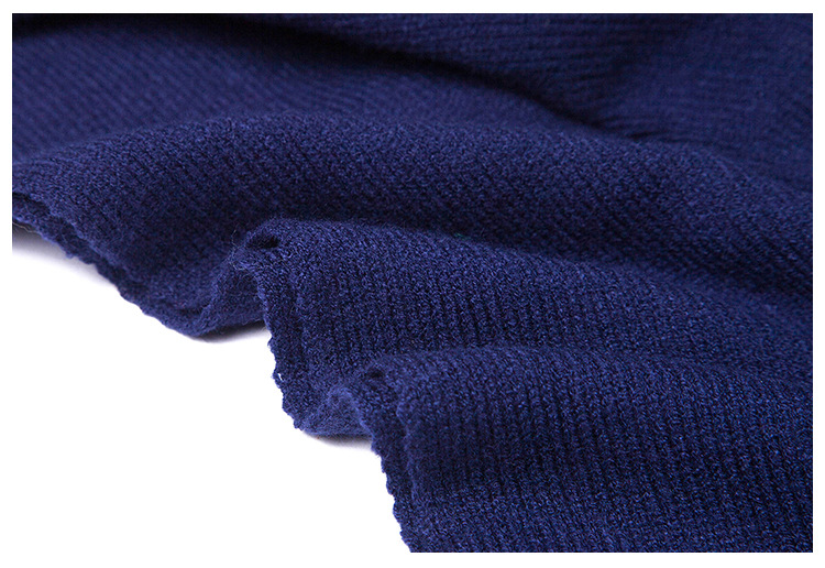 Women's Scarves new high-quality knitted wool scarf core-spun yarn solid color pocket scarf for men and women_voghion.com