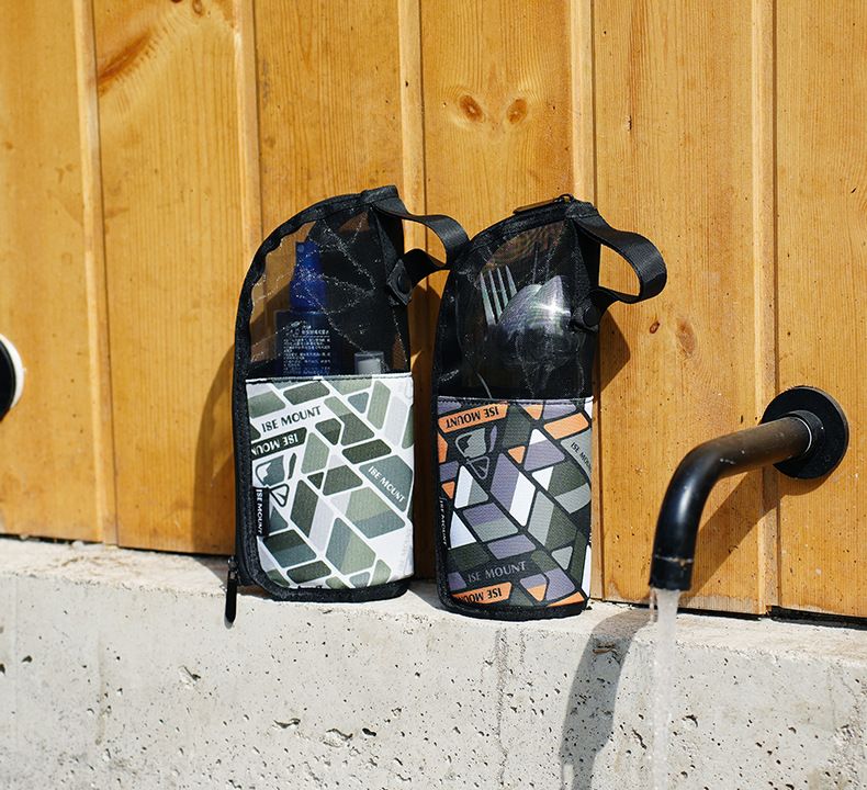 Borsa portaoggetti portatile per posate da esterno, portatile, per cosmetici, borsa da campeggio varia_voghion.com