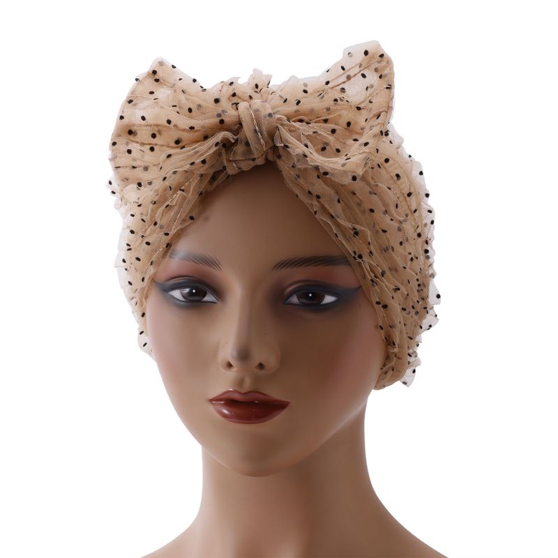 Schlichter und stylischer ethnischer Hui-Hut – Modisches Netzdesign mit Schleife für den Alltag und Ausflüge (von Prominenten inspirierter interkultureller Look)_voghion.com