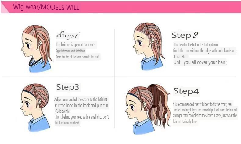nova lasulja simulacija las dame zračni frufru valovi morske vode srednje dolgi in dolgi kodrasti lasje polna pokrivala tovarniška točka_voghion.com