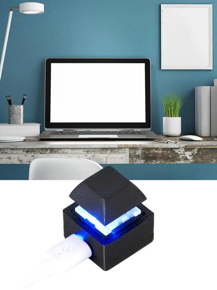 Mini-Ro-Tastatur RGB DIY Anpassen der Verknüpfung Gaming Mechanische programmierbare Tastatur_voghion.com