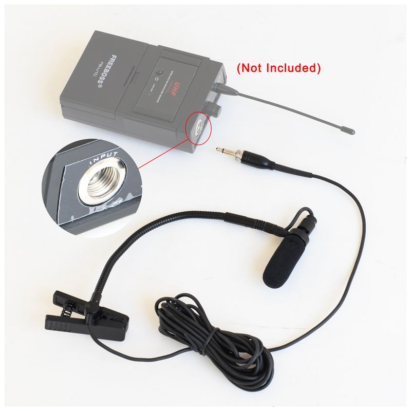 IM-20 3-nastainen 4-nastainen mini XLR 3,5 mm:n liitäntä, monisuuntainen saksofonimikrofoni musiikki-instrumenteille_voghion.com