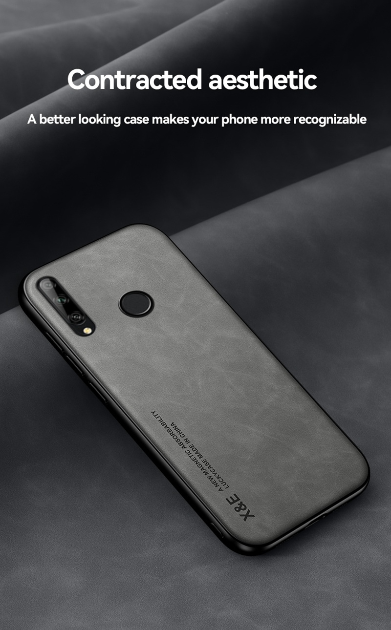 Luxury Leather Case For Huawei Y9S Y9 Prime P Smart Z Pro Plus 2019 Cover Matte Silicone Phone Case For Honor 9X Pro 20i_voghion.com