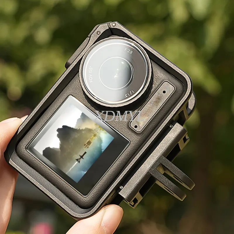 5 Pro Camera Magnetic Two Claw Adapter 1/4 Thread Universal Port Bracket For DJI Action 4/3/Osmo 360/OSMO Nano_voghion.com