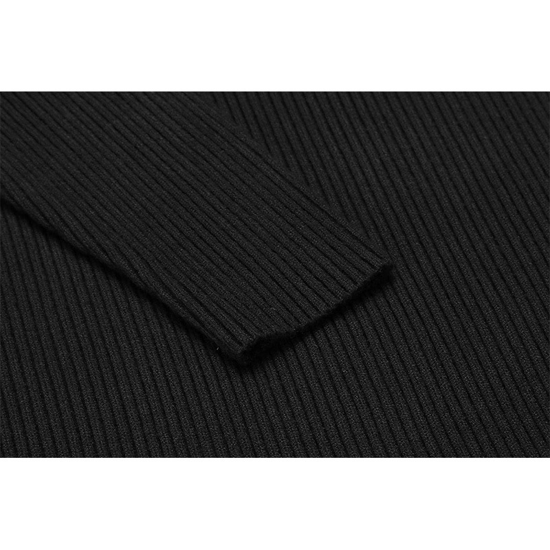 Light luxury original men's winter solid-coloured leisure high neck long-sleeved knitted bottoming shirt hot models_voghion.com