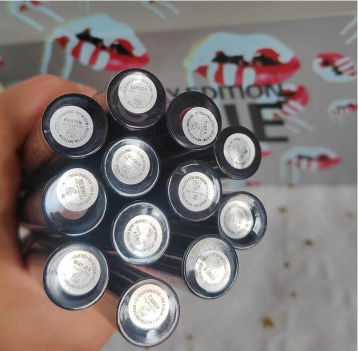 12 Christmas Lip glaze set Kai Matte lip glaze non-stick cup set to keep color_voghion.com