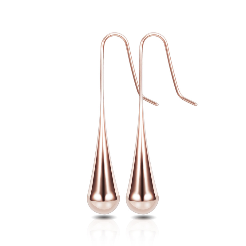 Orecchini pendenti in acciaio al titanio, piccoli e freschi, stile minimalista, stile vento freddo, personalità creativa_voghion.com