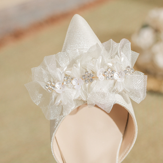 Scarpe da donna con tacco a spillo, cinturino alla caviglia con perle, eleganti, per l'estate, scarpe con tacco di base, per lavoro, matrimonio, festa_voghion.com