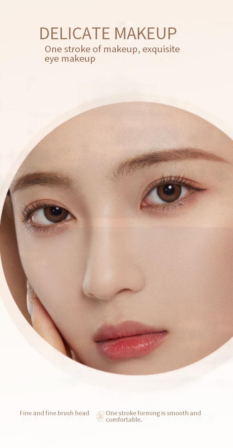 Eye Shadow & Liner Combination Pinkyfocus Long-lasting Quick-drying Waterproof Non-smudging Eyeliner Pen Bedworm Pen Brightening Eyeliner Pen_voghion.com