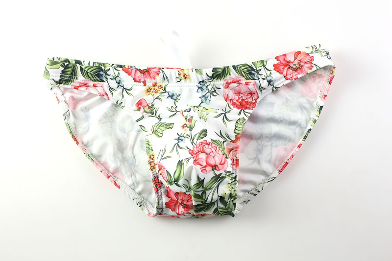 New Wholesale Men's Printed Swimming Trunks, Breathable, Export Triangular Swimming Trunks, Casual Swimming Trunks_voghion.com