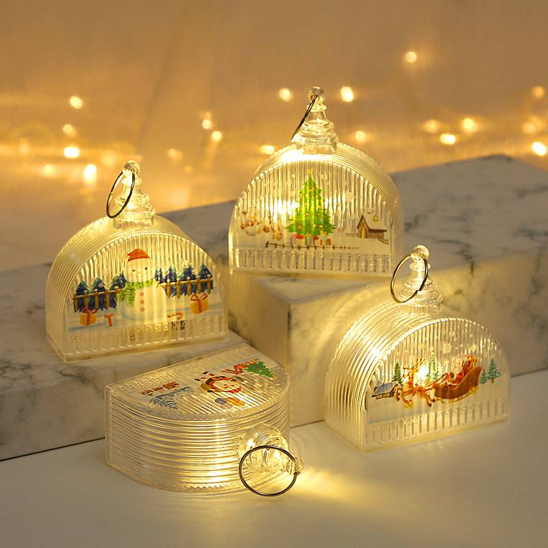 Christmas Decorations: LED Lights, Crystal Palace Lanterns, Window Displays, Christmas Tree Hangers, Creative Props_voghion.com