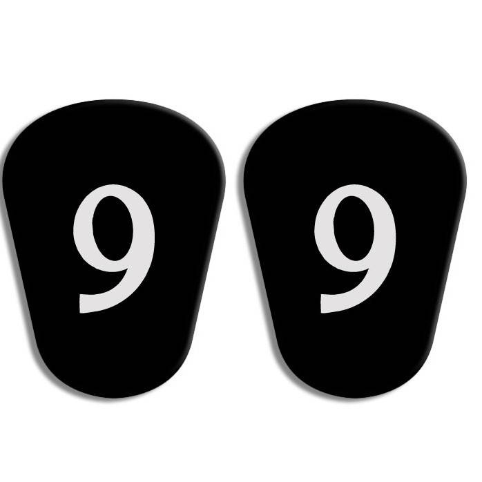 Mini Shin Guards For Kids & Youth - Lightweight Football Soccer Shin Pads, Protective Training Gear For Small Legs (Black)_voghion.com
